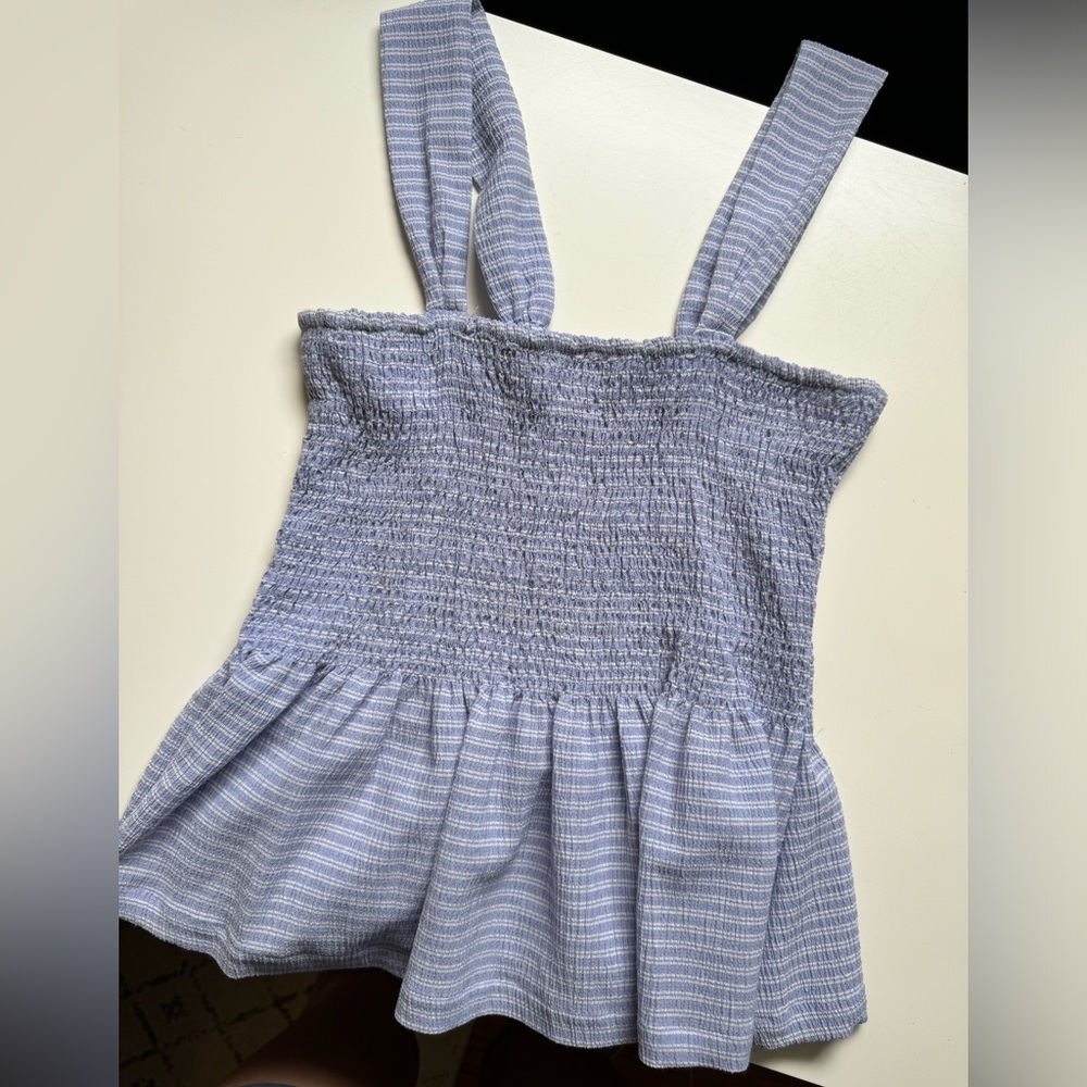 Madewell texture and thread top